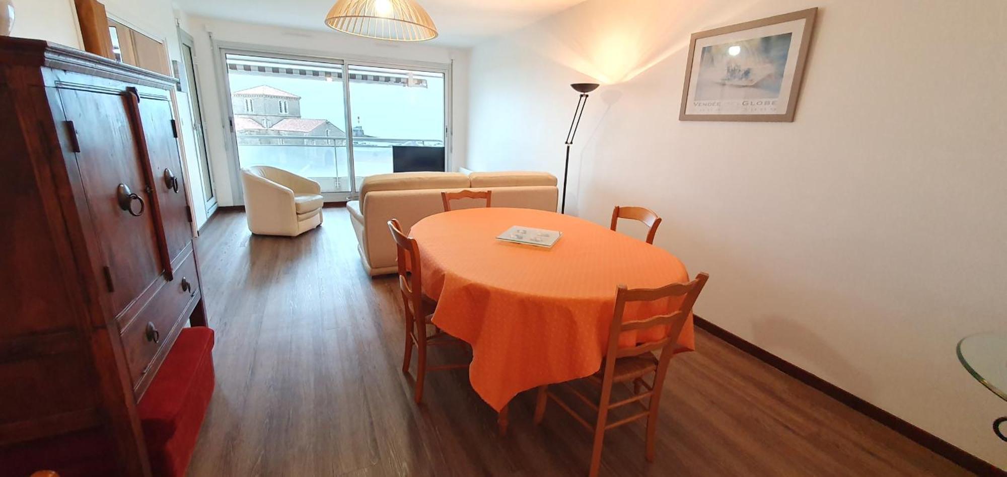 Valparaiso-vue Mer-2 Ch-garage-sables D Olonne Apartment *