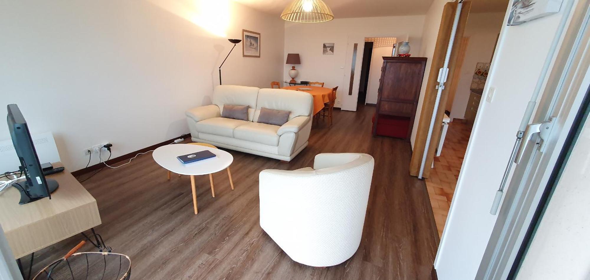 Apartment Valparaiso-vue Mer-2 Ch-garage-sables D Olonne Les Sables-dʼOlonne